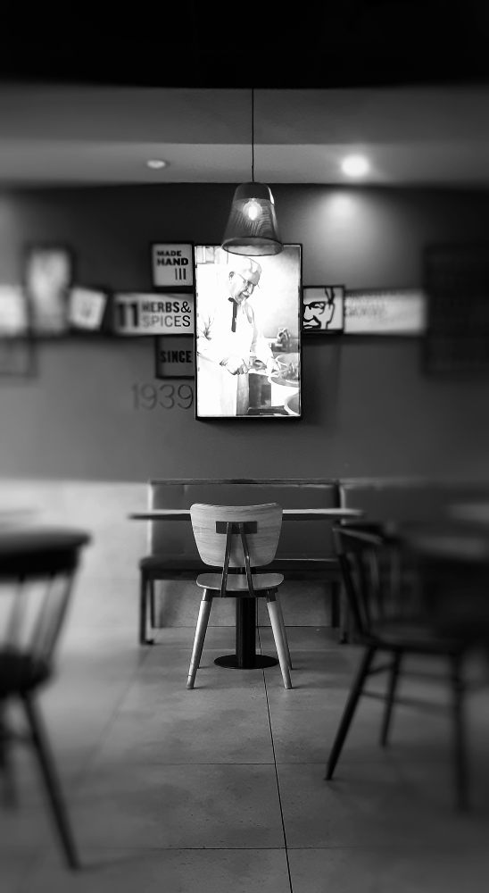 An image taken in a coffee shop on the West Rand in Gauteng.