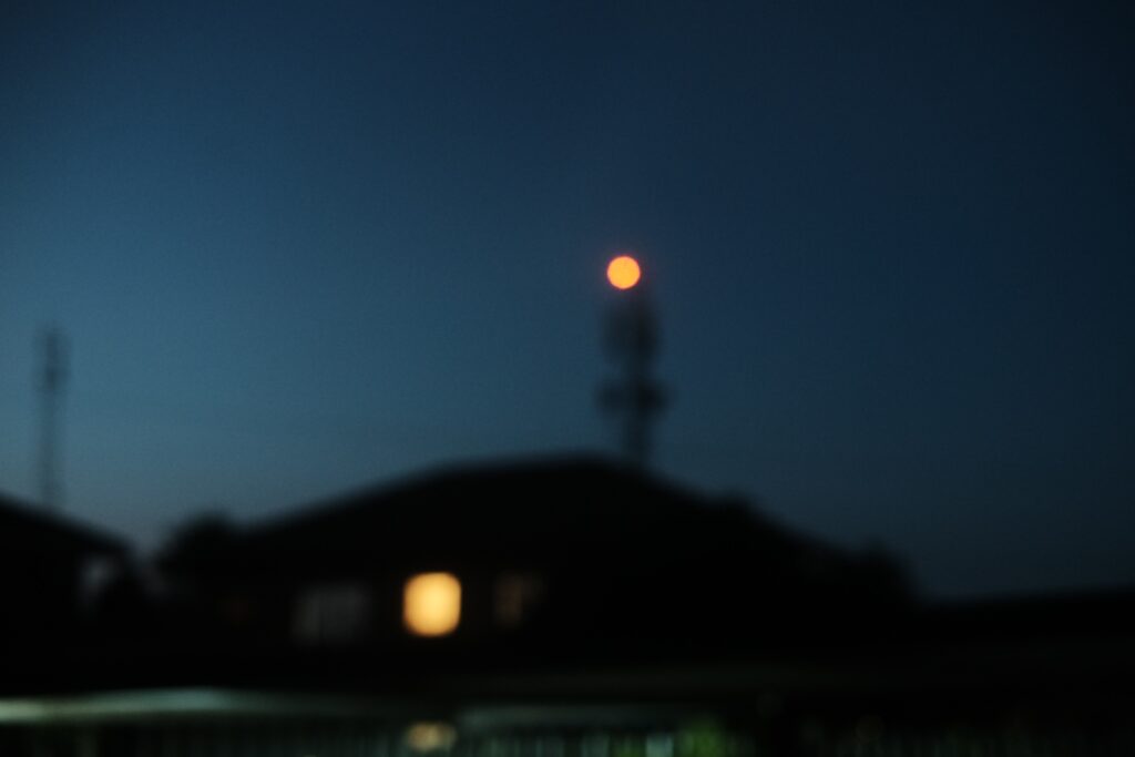 Out of focus image.