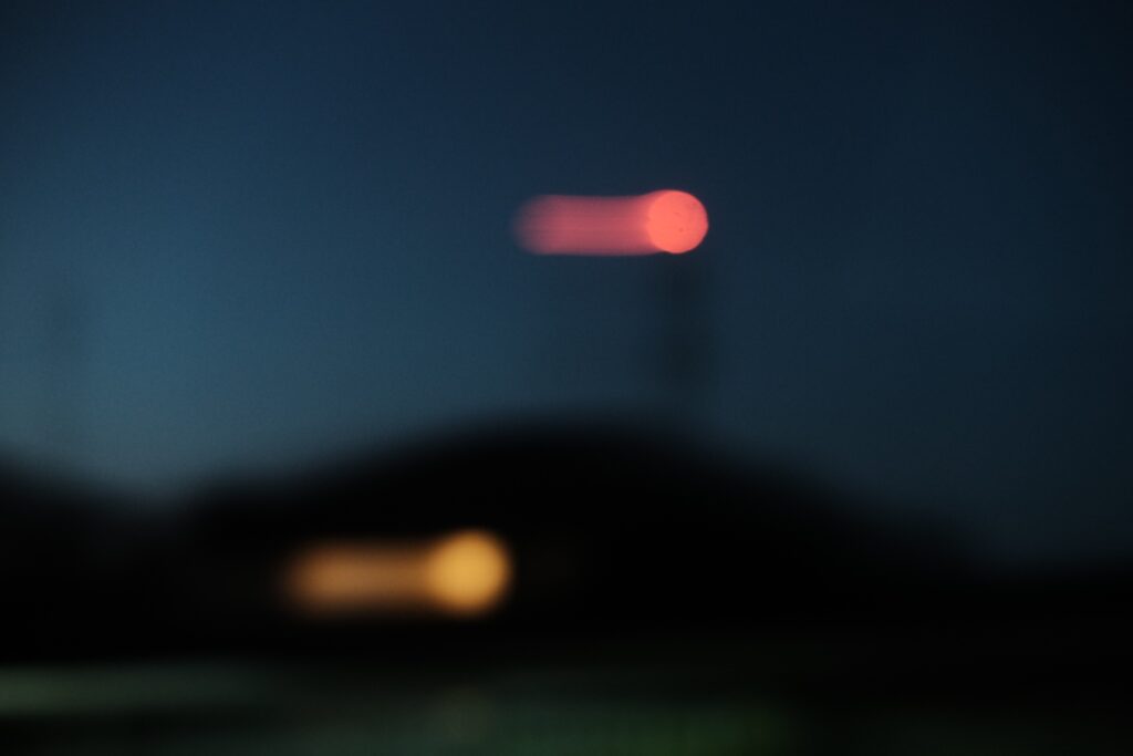 Shutter drag image.