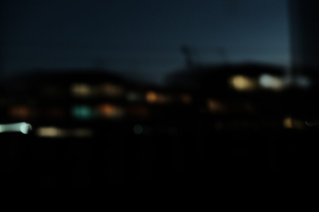 Shutter drag image.