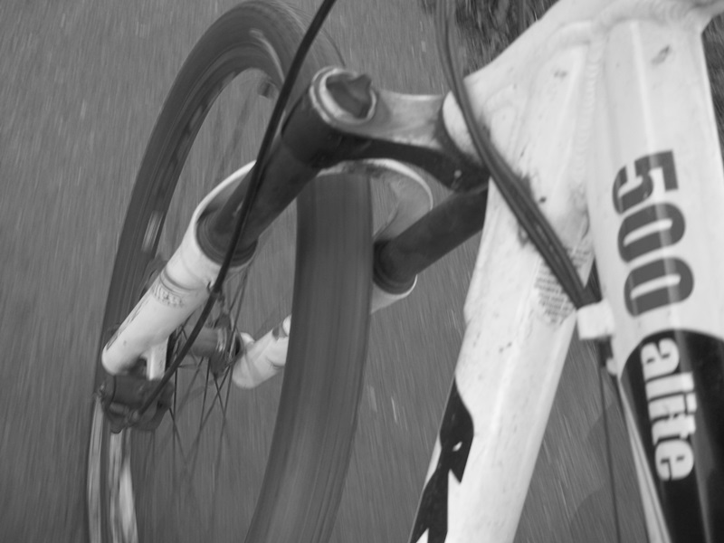 Bicycle wheel.