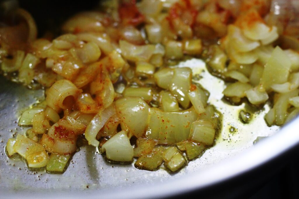 Fried onions.